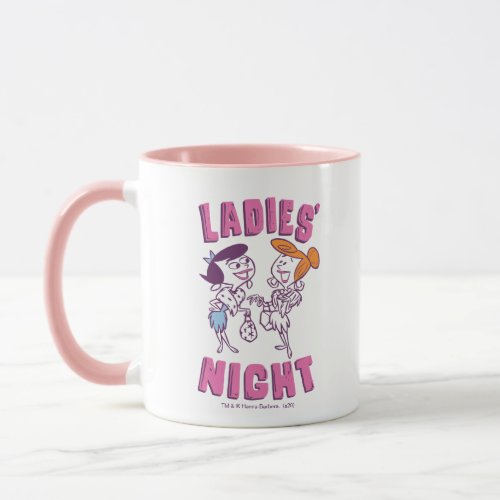 The Flintstones  Betty  Wilma _ Ladies Night Mug