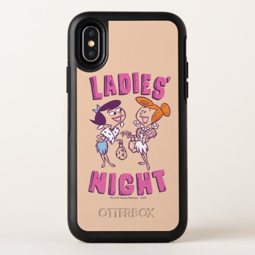 The Flintstones  Betty  Wilma _ Ladies Night OtterBox Symmetry iPhone X Case