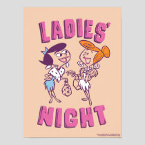 The Flintstones | Betty & Wilma - Ladies' Night Poster