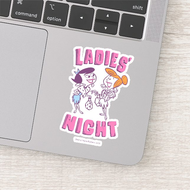 The Flintstones | Betty & Wilma - Ladies' Night Sticker (Detail)