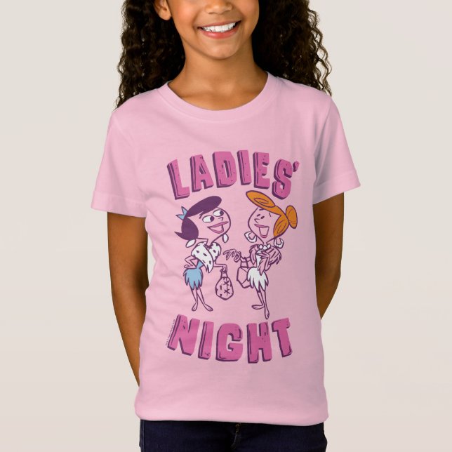The Flintstones | Betty & Wilma - Ladies' Night T-Shirt (Front)