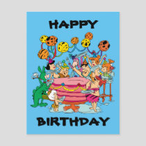 The Flintstones | Birthday Party Invitation Postcard