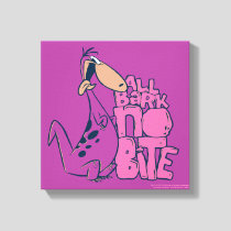 The Flintstones | Dino - All Bark No Bite Canvas Print