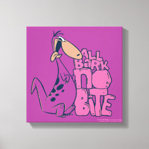 The Flintstones Dino - All Bark No Bite Canvas Print