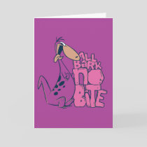 The Flintstones | Dino - All Bark No Bite Card