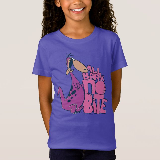 The Flintstones | Dino - All Bark No Bite T-Shirt (Front)