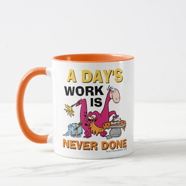 The Flintstones | Dino Cleaning House Mug (Left)