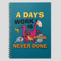 The Flintstones | Dino Cleaning House Notebook