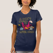 The Flintstones | Dino Cleaning House T-Shirt