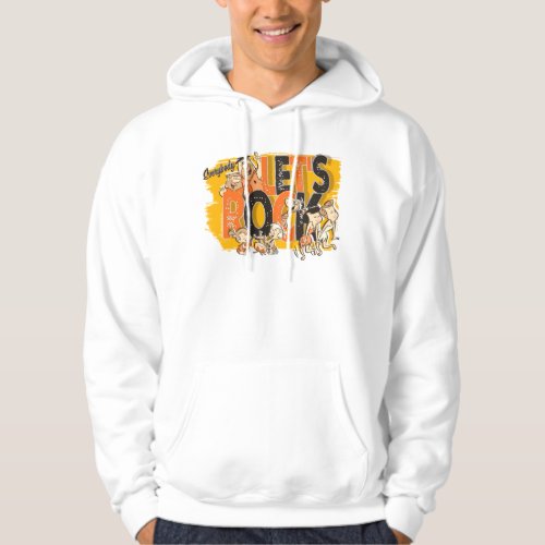 The Flintstones  Everybody Lets Rock Hoodie