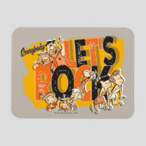 The Flintstones | Everybody Let's Rock Magnet