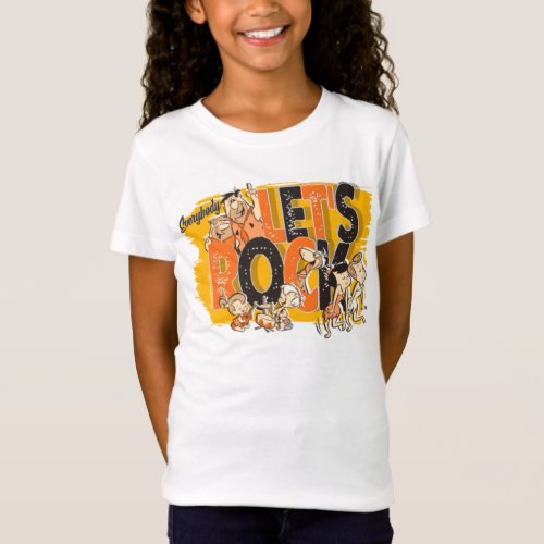 The Flintstones  Everybody Lets Rock T_Shirt