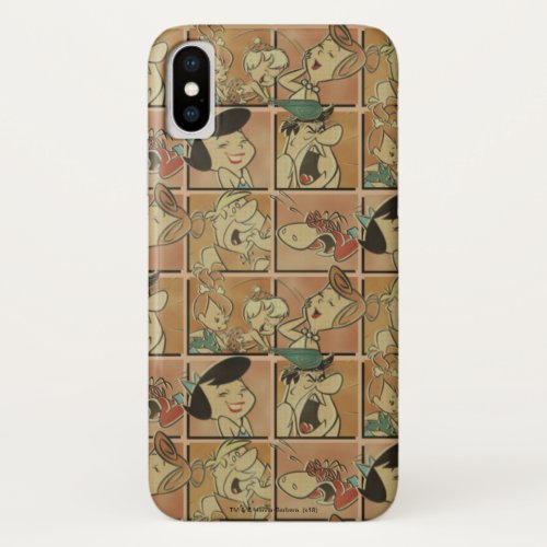 The Flintstones  Flintstones  Rubbles Comic iPhone X Case