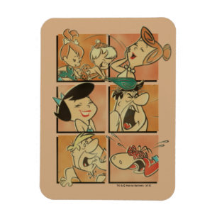 The Flintstones Flintstones & Rubbles Comic Magnet