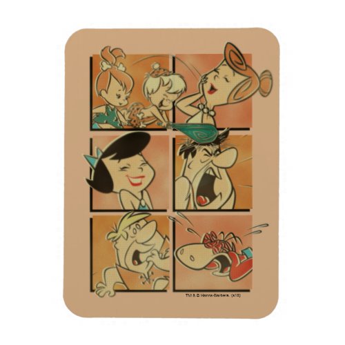 The Flintstones  Flintstones  Rubbles Comic Magnet