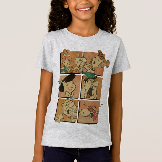 The Flintstones | Flintstones & Rubbles Comic T-Shirt (Front)