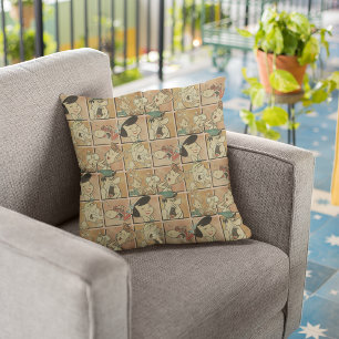 The Flintstones Flintstones & Rubbles Comic Throw Pillow