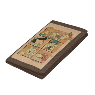The Flintstones Flintstones & Rubbles Comic Tri-fold Wallet