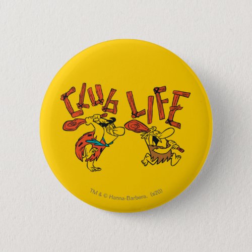 The Flintstones  Fred  Barney _ Club Life Button
