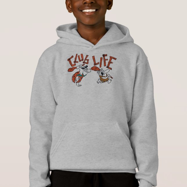 The Flintstones | Fred & Barney - Club Life Hoodie (Front)