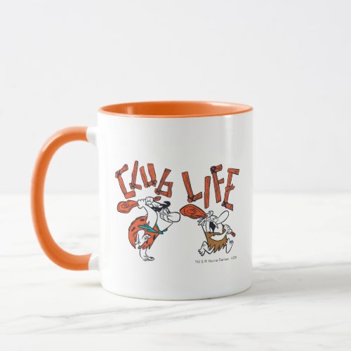 The Flintstones  Fred  Barney _ Club Life Mug