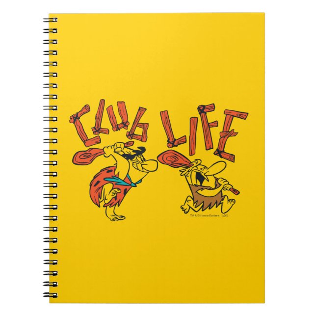 The Flintstones | Fred & Barney - Club Life Notebook (Front)
