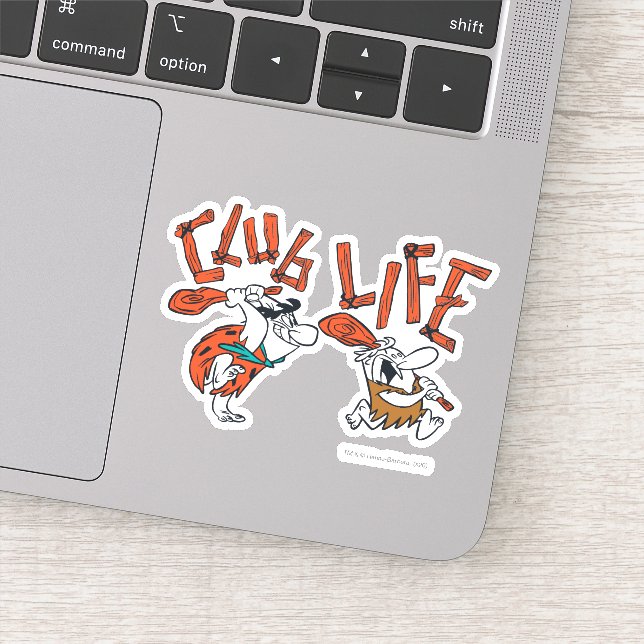 The Flintstones | Fred & Barney - Club Life Sticker (Detail)