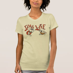 The Flintstones   Fred & Barney - Club Life T-Shirt