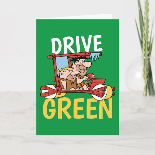 The Flintstones  Fred  Barney _ Drive Green Card