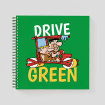 The Flintstones | Fred & Barney - Drive Green Notebook
