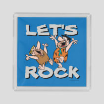 The Flintstones | Fred & Barney - Let's Rock Acrylic Tray