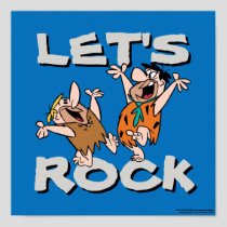 The Flintstones | Fred & Barney - Let's Rock Poster
