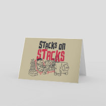 The Flintstones | Fred & Barney - Stacks on Stacks Card
