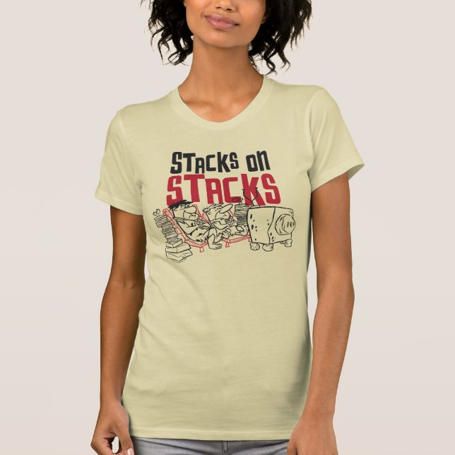 The Flintstones | Fred & Barney - Stacks on Stacks T-Shirt (Front)