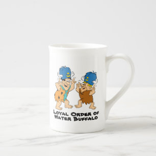 The Flintstones Fred & Barney Water Buffaloes Bone China Mug
