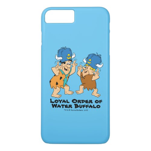The Flintstones  Fred  Barney Water Buffaloes iPhone 8 Plus7 Plus Case