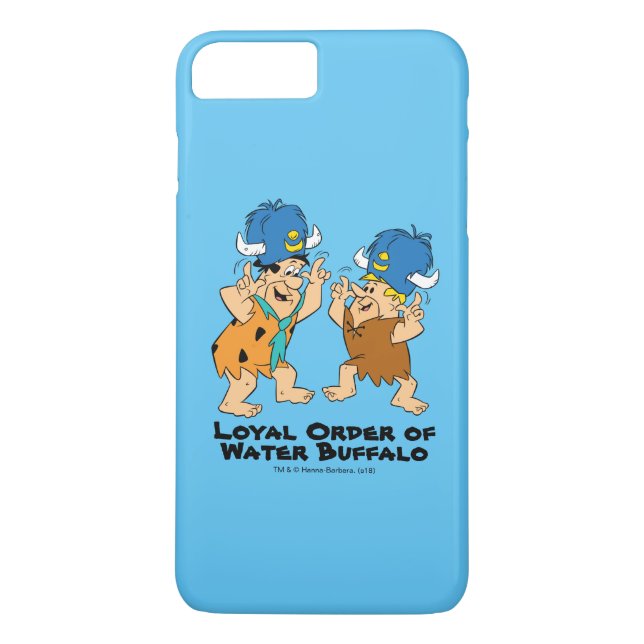 The Flintstones | Fred & Barney Water Buffaloes Case-Mate iPhone Case (Back)
