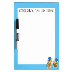The Flintstones   Fred & Barney Water Buffaloes Dry Erase Board