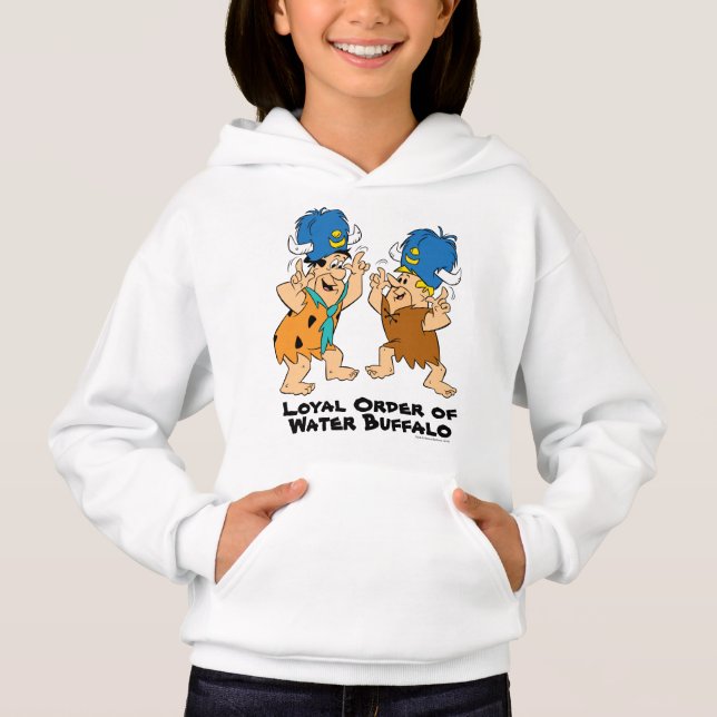 The Flintstones | Fred & Barney Water Buffaloes Hoodie (Front)