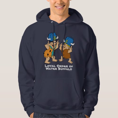 The Flintstones  Fred  Barney Water Buffaloes Hoodie