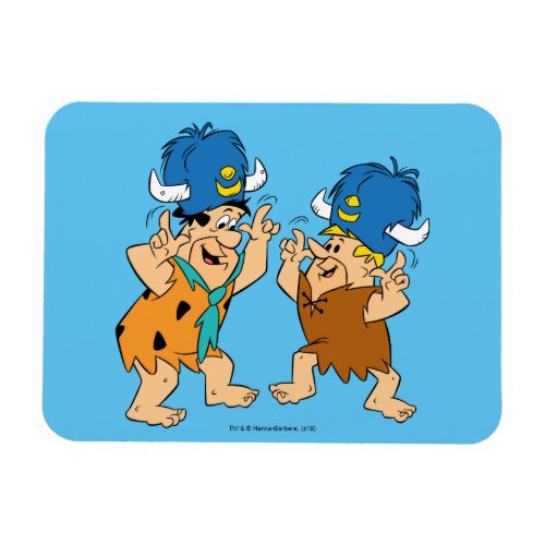 The Flintstones  Fred  Barney Water Buffaloes Magnet