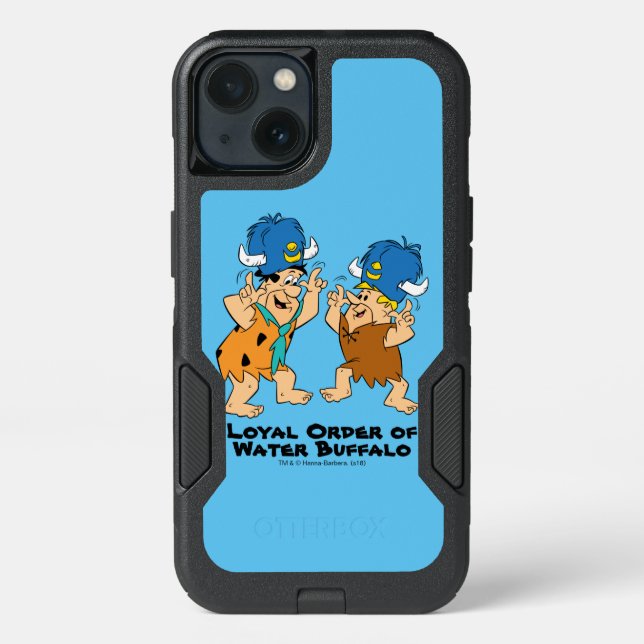 The Flintstones | Fred & Barney Water Buffaloes Otterbox iPhone Case (Back)