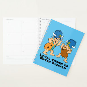 The Flintstones Fred & Barney Water Buffaloes Planner
