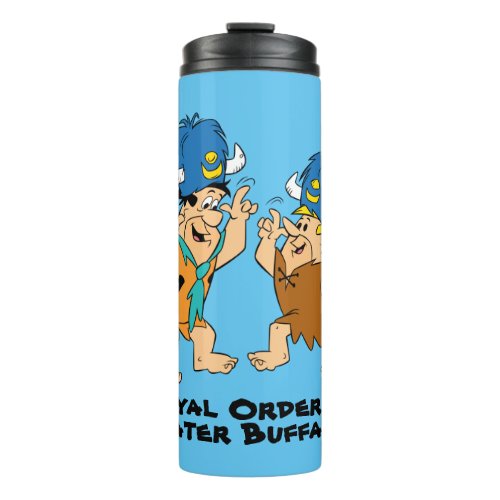 The Flintstones  Fred  Barney Water Buffaloes Thermal Tumbler