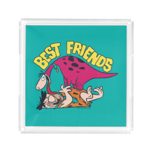 The Flintstones   Fred & Dino - Best Friends Acrylic Tray