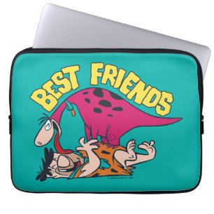 The Flintstones Fred & Dino - Best Friends Laptop Sleeve
