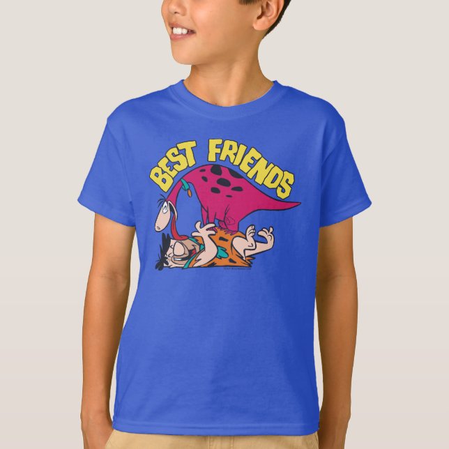 The Flintstones | Fred & Dino - Best Friends T-Shirt (Front)