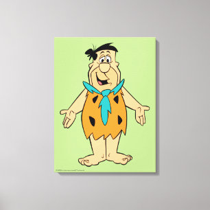 The Flintstones Fred Flintstone Canvas Print