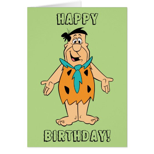 The Flintstones | Fred Flintstone Cards (Front)