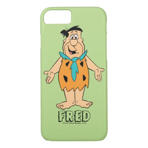 The Flintstones  Fred Flintstone iPhone 87 Case